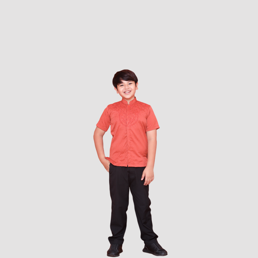 Embroidery Koko Kids Teracotta