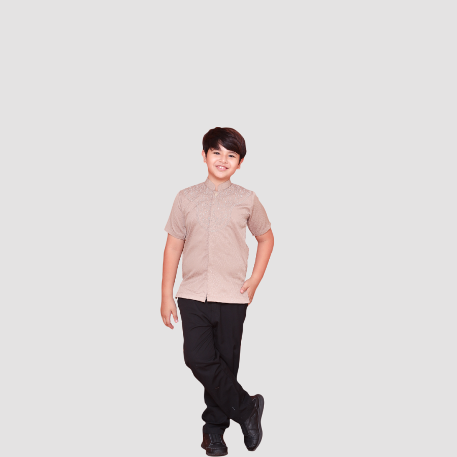 Embroidery Koko Kids Brown