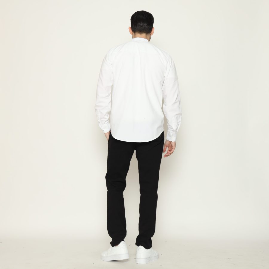 Najah Casual Shirt - White - Image 3