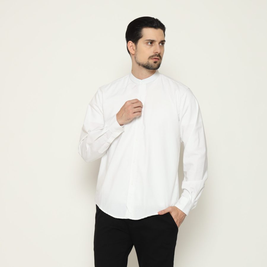 Najah Casual Shirt - White - Image 2