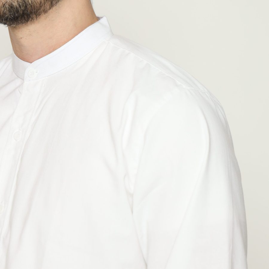 Najah Casual Shirt - White - Image 4