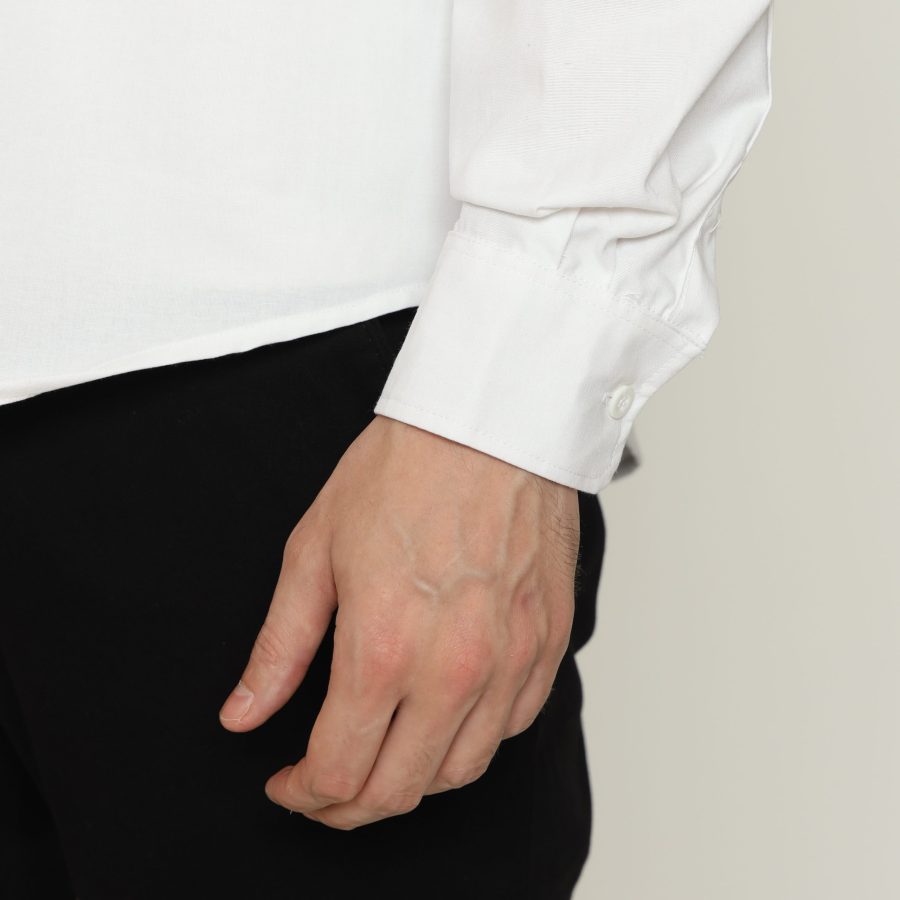 Najah Casual Shirt - White - Image 5