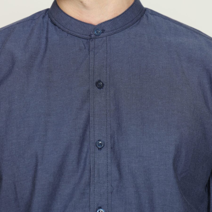 Najah Casual Shirt - Navy Blue - Image 3