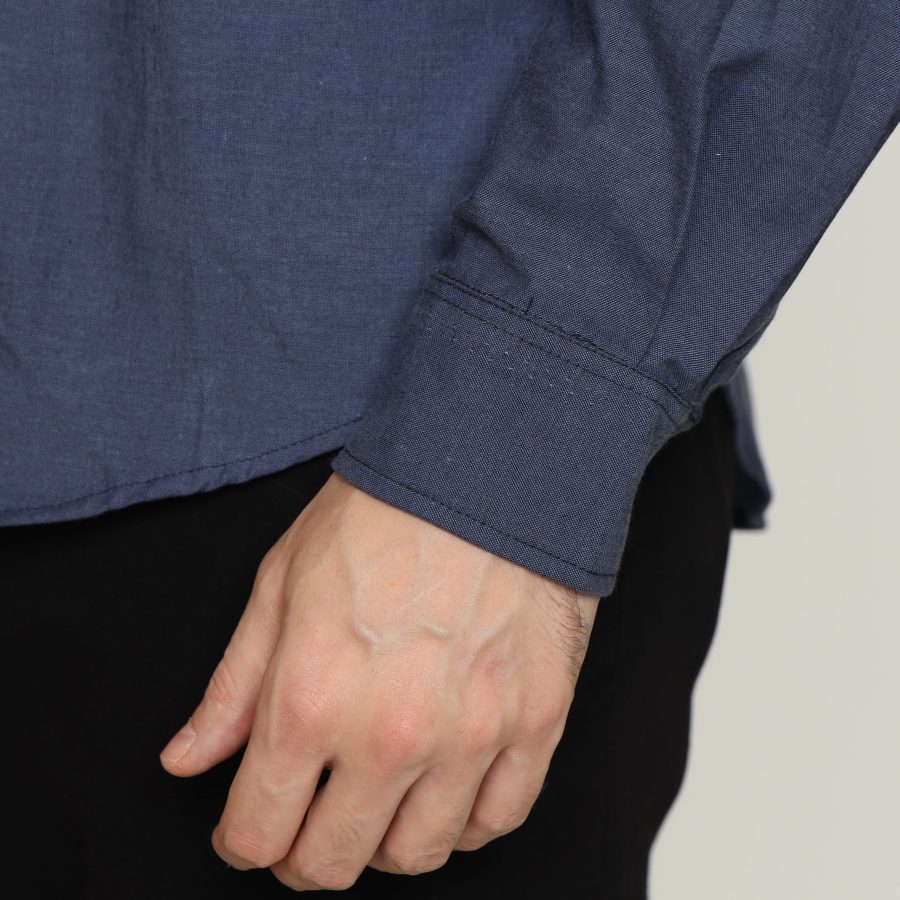 Najah Casual Shirt - Navy Blue - Image 5