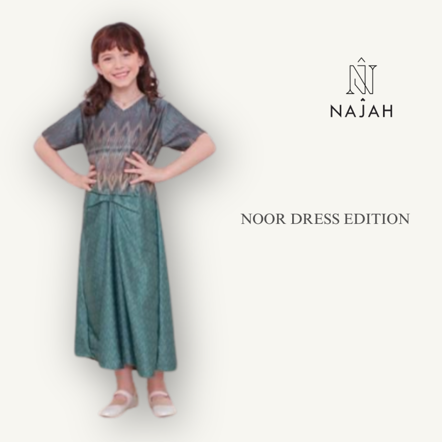 Najah Noor Kids Dress - Tosca