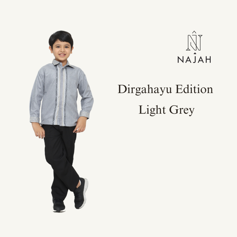 Dirgahayu Edition Kids - Light Grey - Image 4