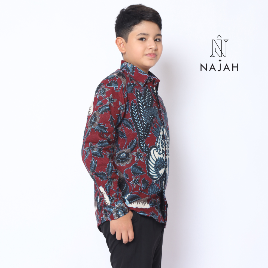 Najah Gautama Batik-Kids Shirt Long Sleeve - Image 6