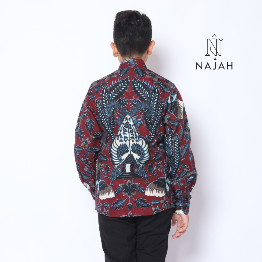 Najah Gautama Batik-Kids Shirt Long Sleeve - Image 5