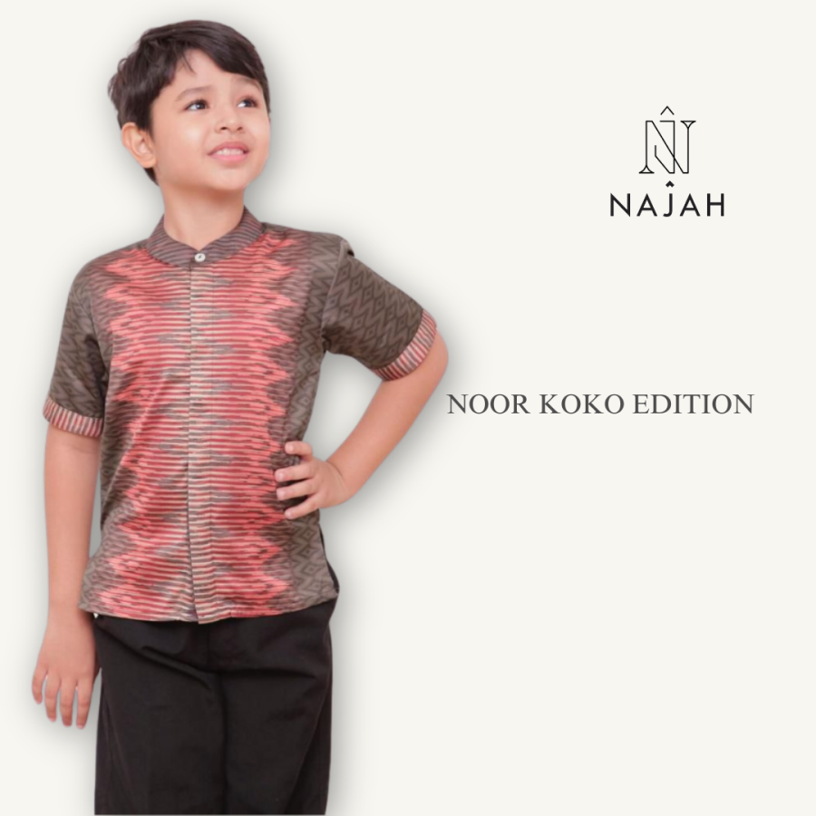 Najah Noor Kids Koko - Dark Brown